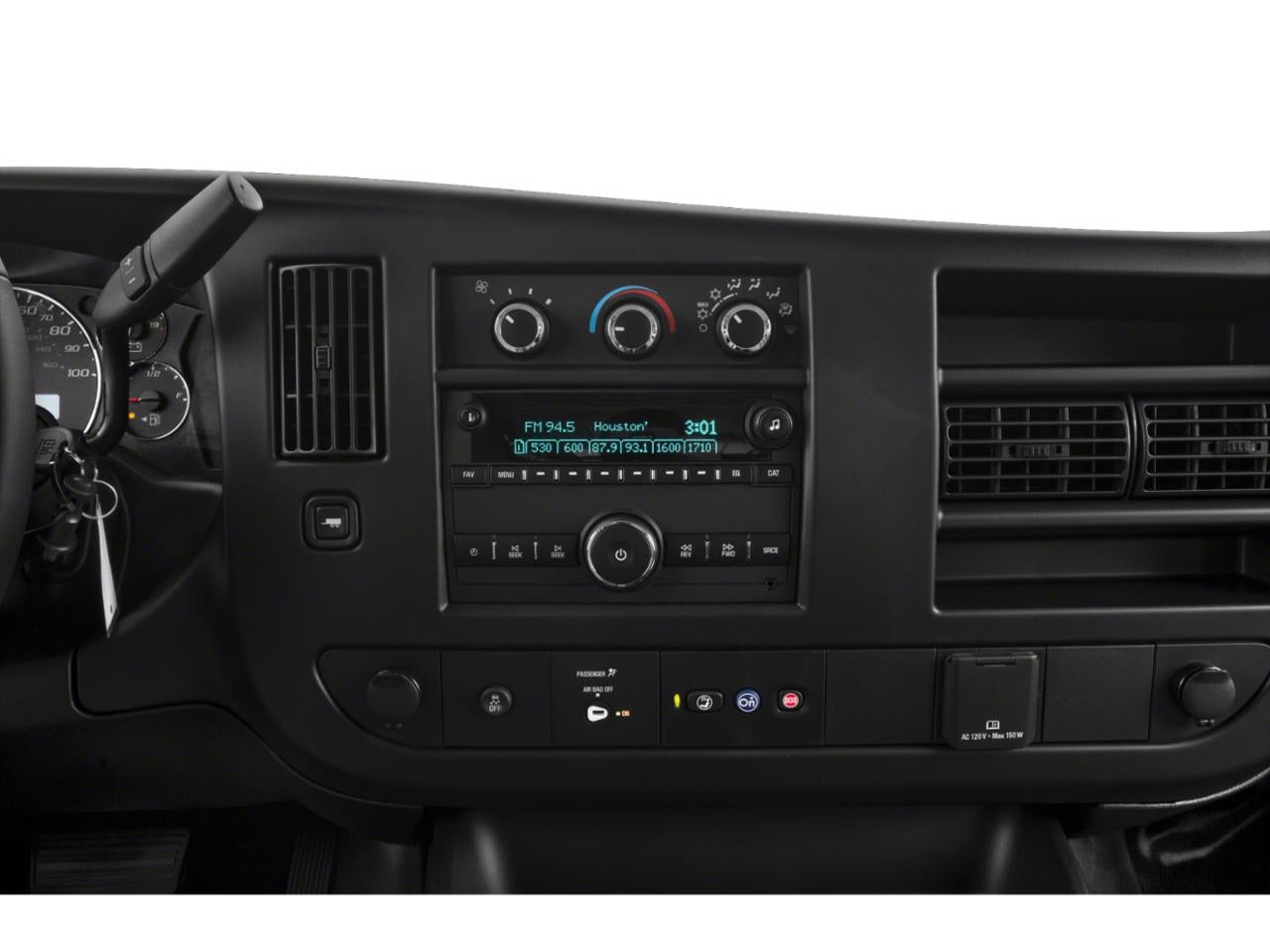 2020 GMC Savana Cargo Van 2500 Extended Wheelbase Rear-Wheel Drive