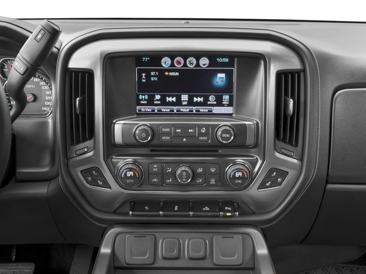 2017 Chevrolet Silverado 1500 Crew Cab Short Box 4-Wheel Drive LTZ