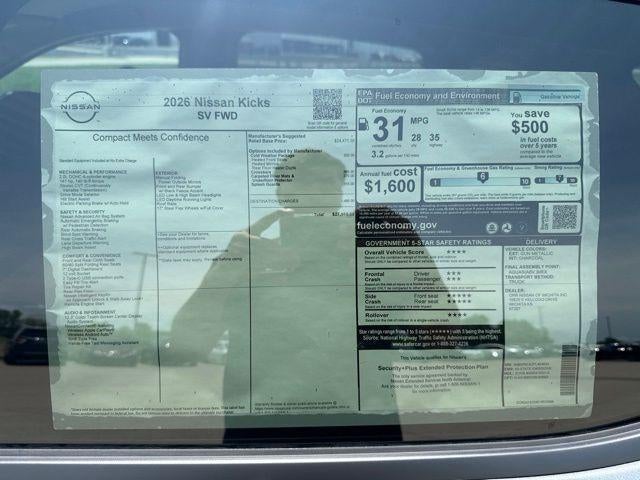 2026 Nissan Kicks SV FWD